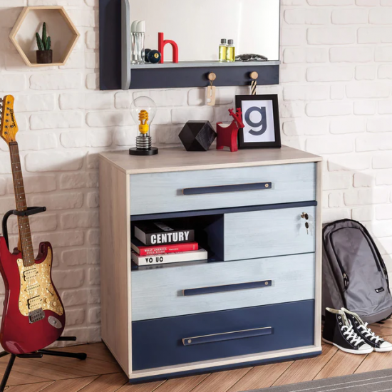 ΠΑΙΔΙΚΗ ΣΥΡΤΑΡΙΕΡΑ TRIO 4 ΣΥΡΤΑΡΙΑ 80x46x83cm