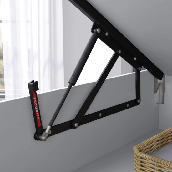 DUO ΠΑΙΔΙΚΟ ΚΡΕΒΑΤΙ ΜΟΝΟ ΜΕ ΑΠΟΘΗΚΕΥΤΙΚΟ ΧΩΡΟ 108x210xH119cm