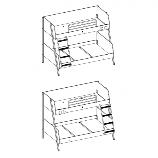 DUO ΠΑΙΔΙΚΗ ΚΟΥΚΕΤΑ 2 ΔΙΑΣΤΑΣΕΩΝ 137x209xH160cm