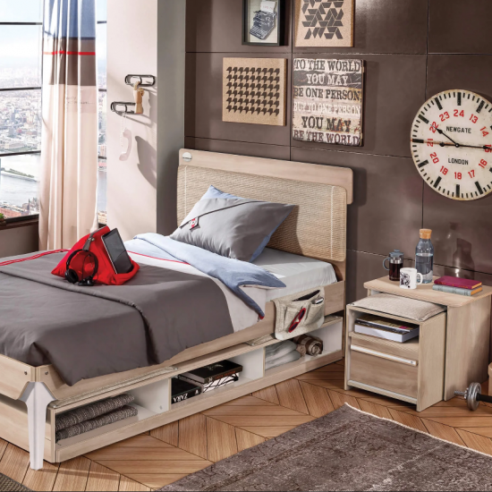 DUO ΠΑΙΔΙΚΟ ΚΟΜΟΔΙΝΟ 55x41xH48cm