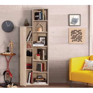 DUO ΠΑΙΔΙΚΗ ΒΙΒΛΙΟΘΗΚΗ ΣΤΗΛΗ 69x32xH192cm