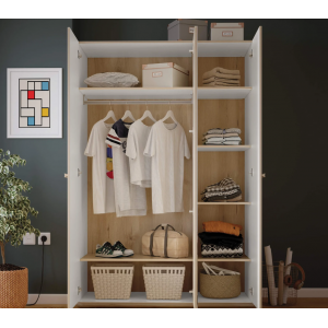 DUO ΠΑΙΔΙΚΗ ΝΤΟΥΛΑΠΑ 3ΦΥΛΛΗ 135x61xH204cm