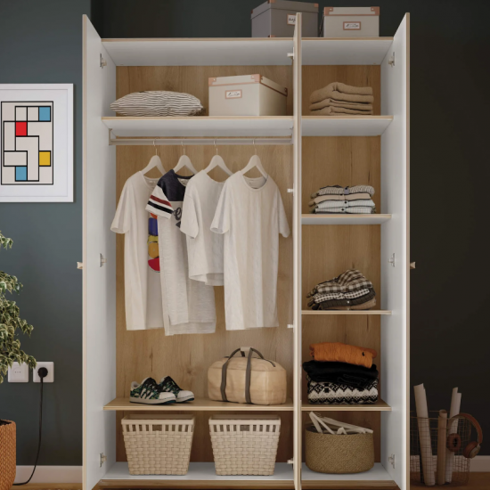 DUO ΠΑΙΔΙΚΗ ΝΤΟΥΛΑΠΑ 3ΦΥΛΛΗ 135x61xH204cm