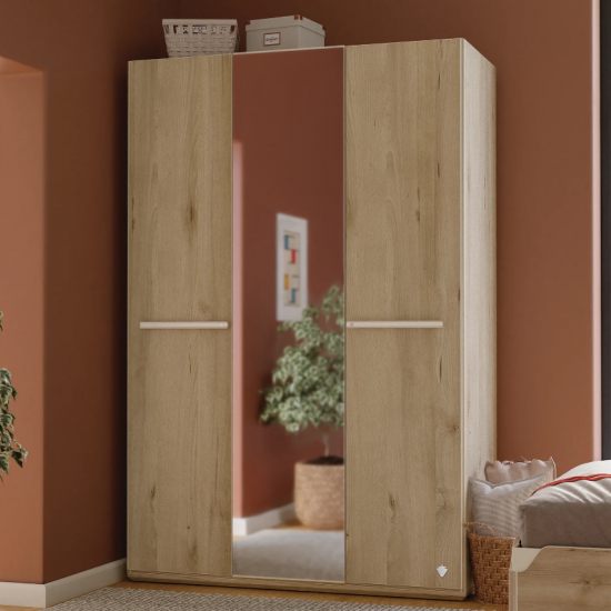 DUO ΠΑΙΔΙΚΗ ΝΤΟΥΛΑΠΑ 3ΦΥΛΛΗ 135x61xH204cm