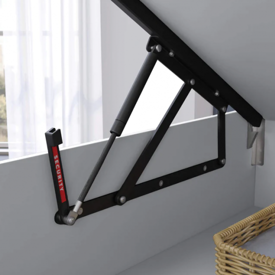 TRIO 1 ΠΑΙΔΙΚΟ ΚΡΕΒΑΤΙ ΜΟΝΟ ΜΕ ΑΠΟΘΗΚΕΥΤΙΚΟ ΧΩΡΟ 217x109xΗ107cm