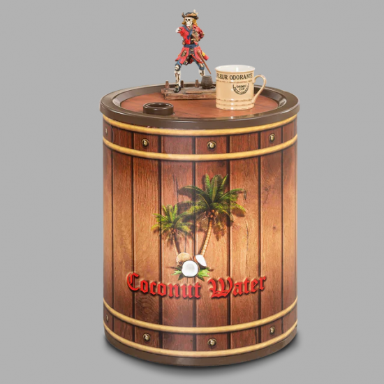 ΠΑΙΔΙΚΟ ΚΟΜΟΔΙΝΟ ΒΑΡΕΛΙ PIRATE Φ50xH45cm