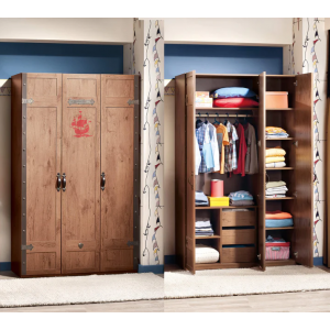 PIRATE ΠΑΙΔΙΚΗ ΝΤΟΥΛΑΠΑ 3ΦΥΛΛΗ 122x55xH203cm