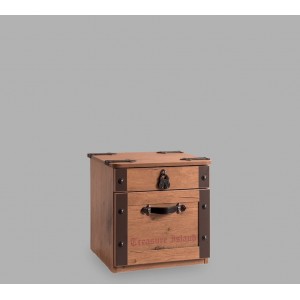 PIRATE ΠΑΙΔΙΚΟ ΚΟΜΟΔΙΝΟ 2 ΣΥΡΤΑΡΙΑ 44x42xH44cm