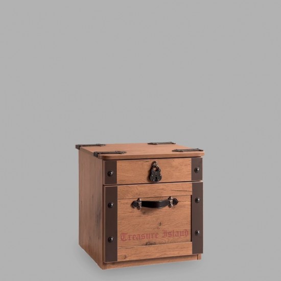 PIRATE ΠΑΙΔΙΚΟ ΚΟΜΟΔΙΝΟ 2 ΣΥΡΤΑΡΙΑ 44x42xH44cm