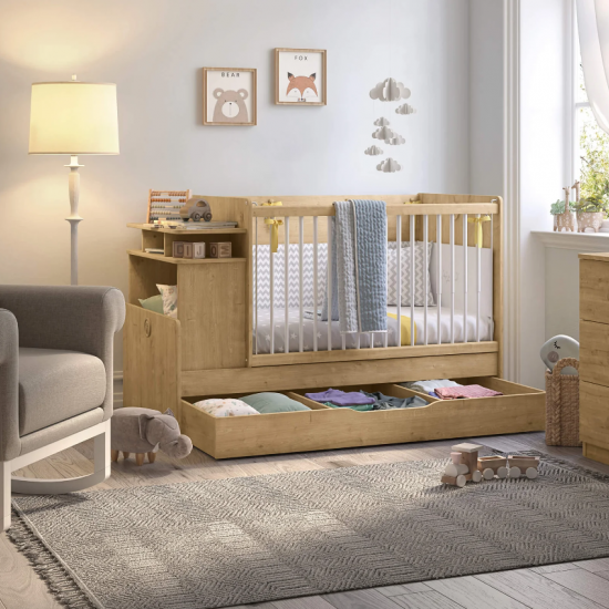 MOCHA ΣΥΡΤΑΡΙ ΚΡΕΒΑΤΙΟΥ 145x79xH95cm