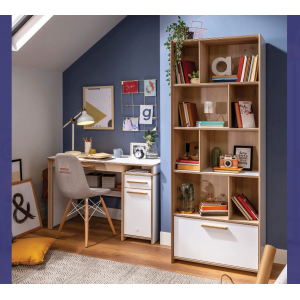 MODERA ΠΑΙΔΙΚΗ ΒΙΒΛΙΟΘΗΚΗ 71x35xH182cm