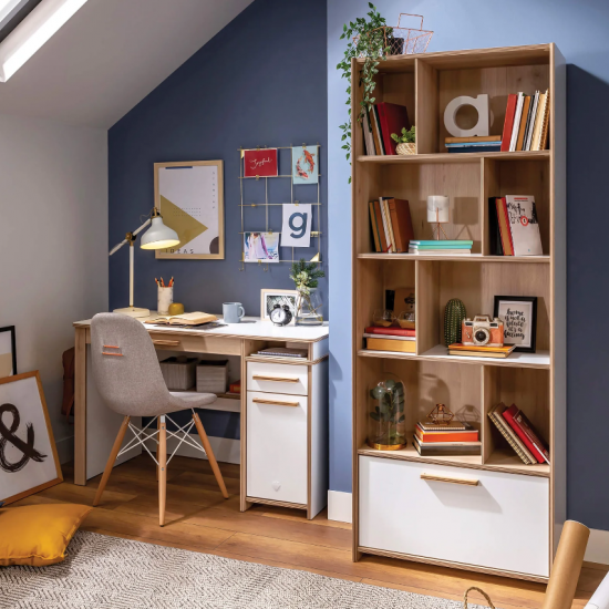 MODERA ΠΑΙΔΙΚΗ ΒΙΒΛΙΟΘΗΚΗ 71x35xH182cm