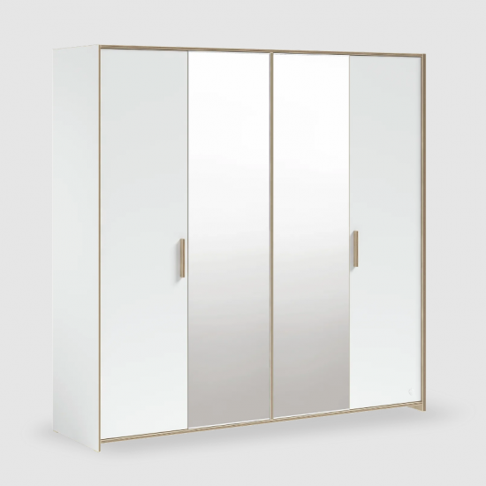 MODERA ΠΑΙΔΙΚΗ ΝΤΟΥΛΑΠΑ 4ΦΥΛΛΗ 206x61xH206cm