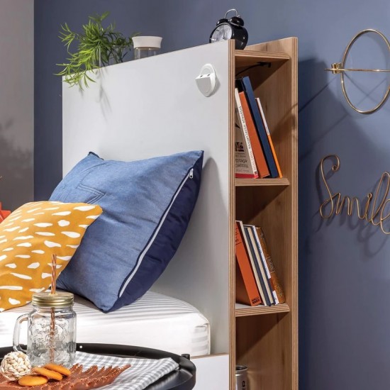 MODERA ΠΑΙΔΙΚΟ ΚΡΕΒΑΤΙ ΗΜΙΔΙΠΛΟ 124x220xH115cm