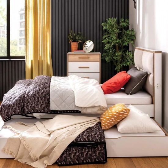 MODERA ΣΥΡΤΑΡΙ ΚΡΕΒΑΤΙΟΥ ΜΟΝΟ 193x93xH23cm