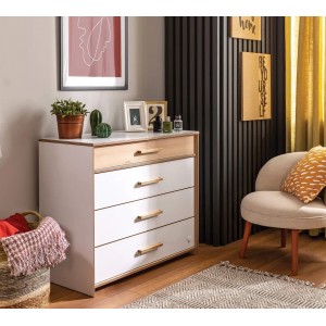 MODERA ΠΑΙΔΙΚΗ ΣΥΡΤΑΡΙΕΡΑ ΜΕ 4 ΣΥΡΤΑΡΙΑ 69x46xH83cm