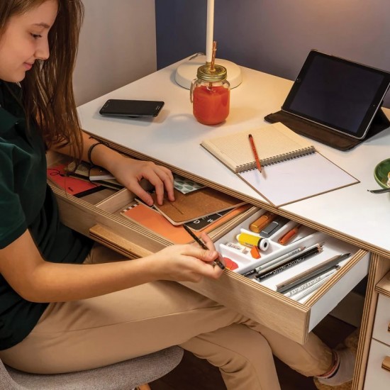 MODERA ΠΑΙΔΙΚΟ ΓΡΑΦΕΙΟ 120x57xH75cm