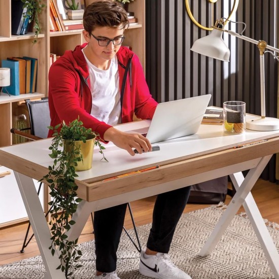 MODERA ΠΑΙΔΙΚΟ ΓΡΑΦΕΙΟ 130x71xH76cm