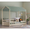 MONTES NATURAL ΠΑΙΔΙΚΟ ΚΡΕΒΑΤΙ ΜΕ ΟΡΟΦΗ 213x95xH168cm