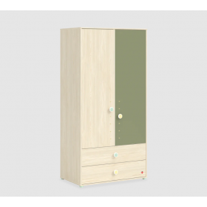 MONTES NATURAL ΠΑΙΔΙΚΗ ΝΤΟΥΛΑΠΑ 2ΦΥΛΛΗ 101x53xH202cm