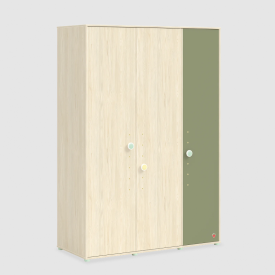 MONTES NATURAL ΠΑΙΔΙΚΗ ΝΤΟΥΛΑΠΑ 3ΦΥΛΛΗ 140x53xH202cm