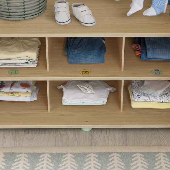 MONTES NATURAL ΠΑΙΔΙΚΗ ΝΤΟΥΛΑΠΑ 3ΦΥΛΛΗ 140x53xH202cm