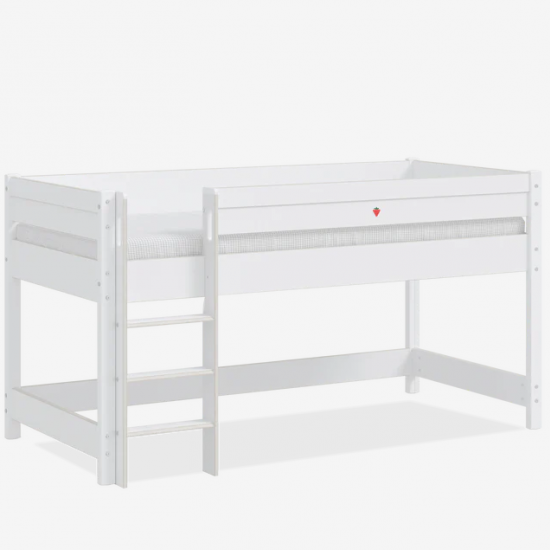 ΠΑΙΔΙΚΟ ΚΡΕΒΑΤΙ ΥΠΕΡΥΨΩΜΕΝΟ MONTES WHITE 102x208xH111cm