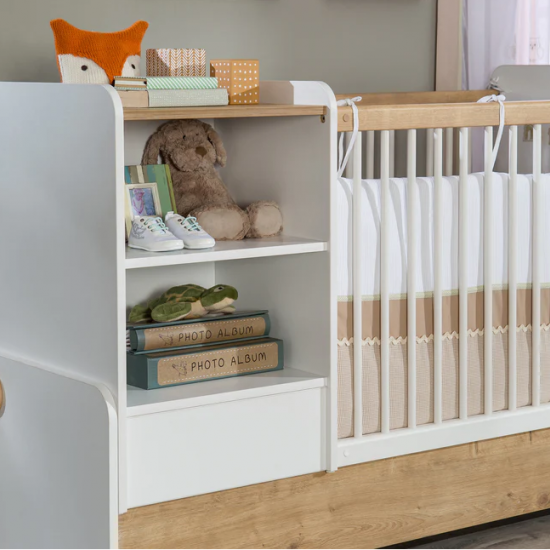 NATURA BABY ΒΡΕΦΙΚΗ ΚΟΥΝΙΑ 3-1 164x83xH90cm