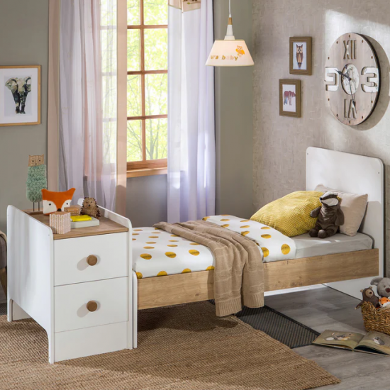 NATURA BABY ΒΡΕΦΙΚΗ ΚΟΥΝΙΑ 3-1 164x83xH90cm