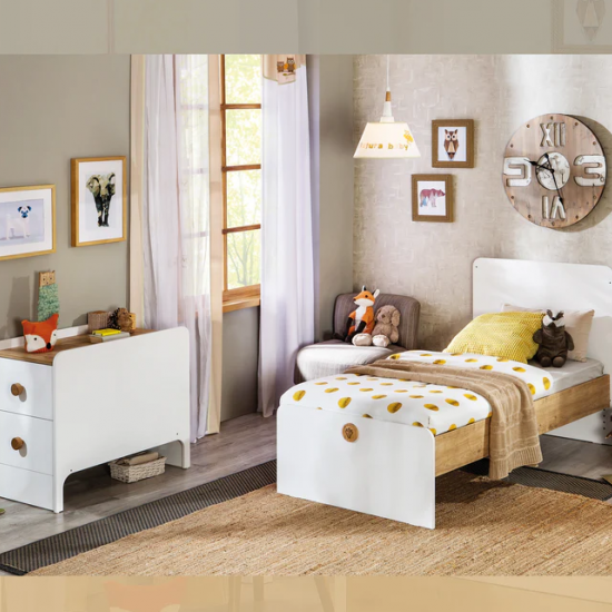 NATURA BABY ΒΡΕΦΙΚΗ ΚΟΥΝΙΑ 3-1 164x83xH90cm