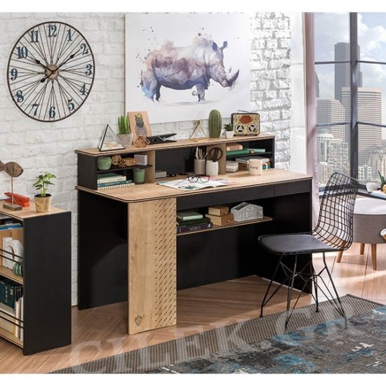 ΠΑΙΔΙΚΗ ΒΙΒΛΙΟΘΗΚΗ BLACK 52x28x72 cm