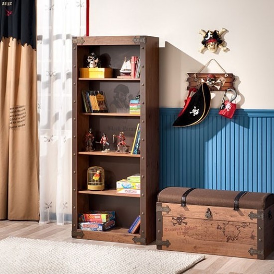 PIRATE ΠΑΙΔΙΚΗ ΒΙΛΙΟΘΗΚΗ 71x33xH183cm