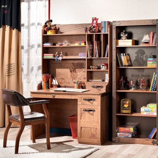 PIRATE ΠΑΙΔΙΚΗ ΒΙΛΙΟΘΗΚΗ 71x33xH183cm