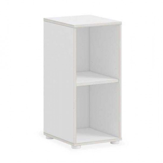 MONTES WHITE ΠΑΙΔΙΚΗ ΒΙΒΛΙΟΘΗΚΗ 2ΘΕΣΕΩΝ 30x35xH67cm