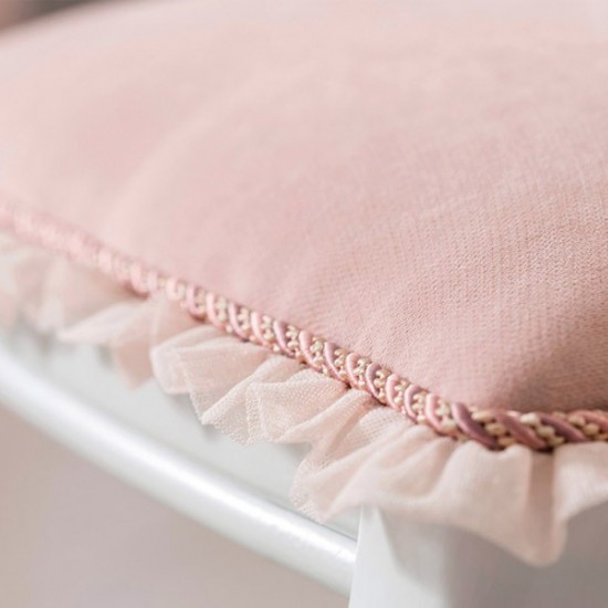 ΠΑΙΔΙΚΗ ΚΑΡΕΚΛΑ ΥΦΑΣΜΑ ΡΟΖ 48x52xH90