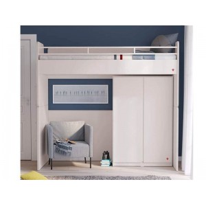 WHITE STUDIO 8 ΠΑΙΔΙΚΗ ΚΟΥΚΕΤΑ 4 ΤΕΜΑΧΙΩΝ 220x95xH178cm