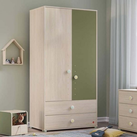 MONTES NATURAL ΠΑΙΔΙΚΗ ΝΤΟΥΛΑΠΑ 2ΦΥΛΛΗ 101x53xH202cm