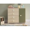 MONTES NATURAL ΠΑΙΔΙΚΗ ΣΥΡΤΑΡΙΕΡΑ ΜΕ 4 ΣΥΡΤΑΡΙΑ 97x43xH83cm