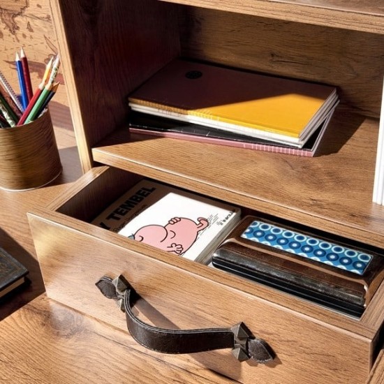 PIRATE ΠΑΙΔΙΚΟ ΓΡΑΦΕΙΟ ΜΕ ΒΙΒΛΙΟΘΗΚΗ 117x60xH184CM