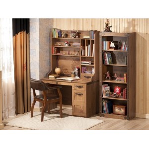 PIRATE ΠΑΙΔΙΚΟ ΓΡΑΦΕΙΟ ΜΕ ΒΙΒΛΙΟΘΗΚΗ 117x60xH184CM