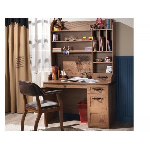 PIRATE ΠΑΙΔΙΚΟ ΓΡΑΦΕΙΟ ΜΕ ΒΙΒΛΙΟΘΗΚΗ 117x60xH184CM