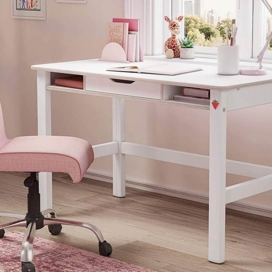 MONTES WHITE ΠΑΙΔΙΚΟ ΓΡΑΦΕΙΟ 116x60xH73cm