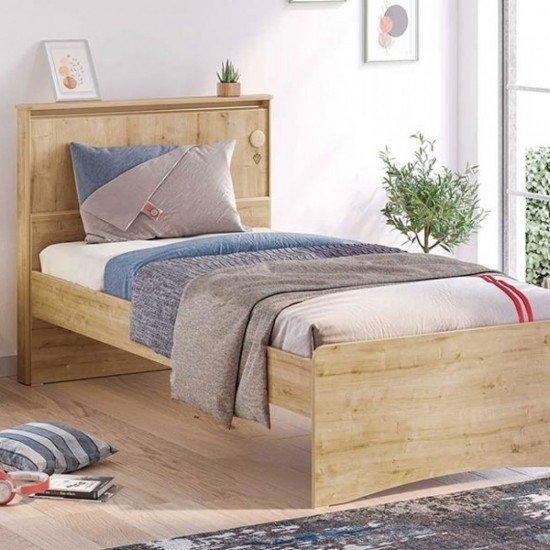 MOCHA ΠΑΙΔΙΚΟ ΚΡΕΒΑΤΙ ΜΟΝΟ SONOMA 213x109xH105cm