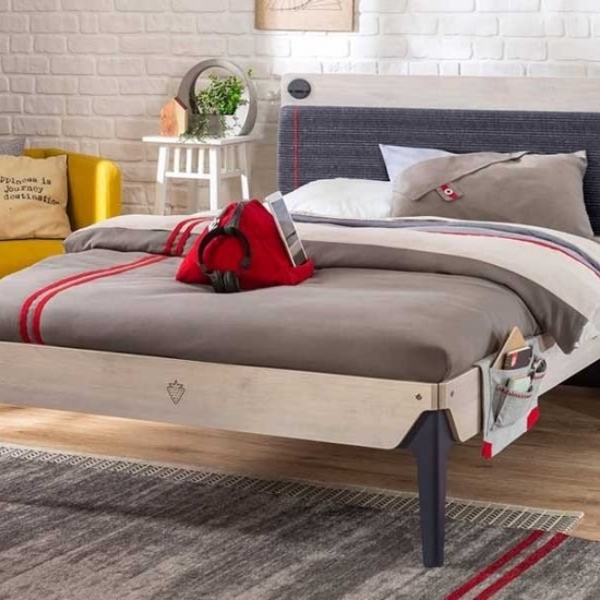 ΠΑΙΔΙΚΟ ΚΡΕΒΑΤΙ ΗΜΙΔΙΠΛΟ TRIO 209x128x116cm