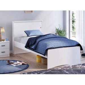 WHITE ΠΑΙΔΙΚΟ ΚΡΕΒΑΤΙ ΗΜΙΔΙΠΛΟ 213x129xH105cm