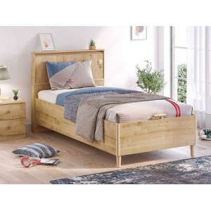 MOCHA 1 ΠΑΙΔΙΚΟ ΚΡΕΒΑΤΟ ΗΜΙΔΙΠΛΟ ΜΕ ΑΠΟΘΗΚΕΥΤΙΚΟ ΧΩΡΟ 124x213x105cm