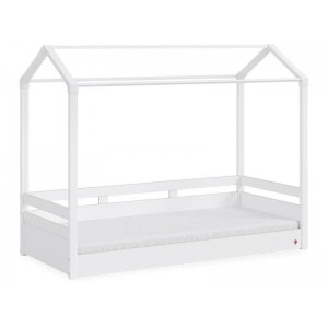 MONTES WHITE ΠΑΙΔΙΚΟ ΚΡΕΒΑΤΙ ΜΕ ΟΡΟΦΗ 213x95xH168cm