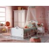 ΠΑΙΔΙΚΟ ΚΡΕΒΑΤΙ ΜΟΝΟ ROMANTIC 118x111xH210 cm