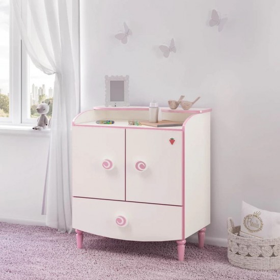 PRINCESS ΠΑΙΔΙΚΟ ΝΤΟΥΛΑΠΙ ΜΕ ΣΥΡΤΑΡΙ 73x46xH87cm PRINCESS ΠΑΙΔΙΚΟ ΝΤΟΥΛΑΠΙ ΜΕ ΣΥΡΤΑΡΙ 73x46xH87cm