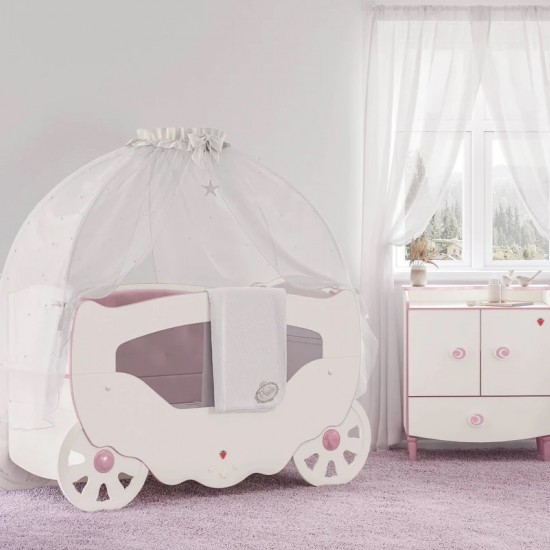 PRINCESS ΠΑΙΔΙΚΟ ΝΤΟΥΛΑΠΙ ΜΕ ΣΥΡΤΑΡΙ 73x46xH87cm PRINCESS ΠΑΙΔΙΚΟ ΝΤΟΥΛΑΠΙ ΜΕ ΣΥΡΤΑΡΙ 73x46xH87cm